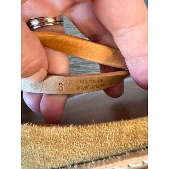 ISABEL MARANT Esely Platform Sandals in Brown Size 37  (7) - Picture 7 of 11